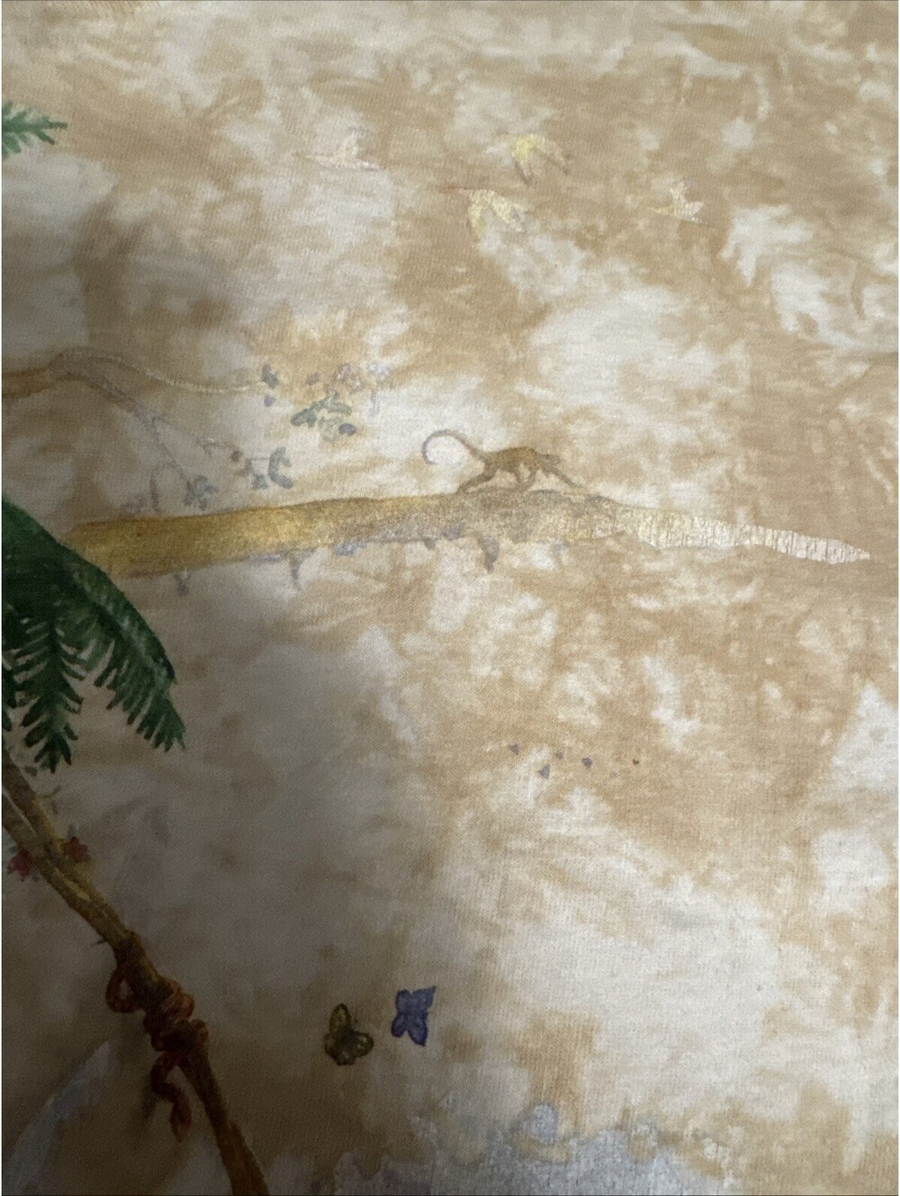 Vintage 1991 Liquid Blue Rainforest Preserve T-Shirt Tie Dye XL Single Stitch - Picture 9 of 16